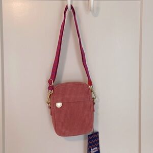 Corduroy cross body